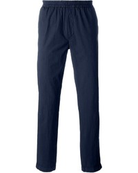 Pantalon de jogging bleu marine MSGM