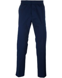 Pantalon de jogging bleu marine MSGM