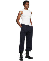Pantalon de jogging bleu marine Dion Lee