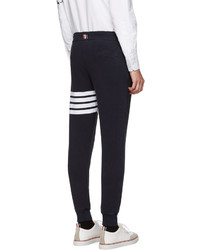 Pantalon de jogging bleu marine Thom Browne