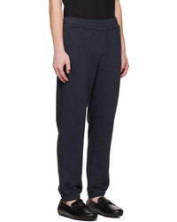 Pantalon de jogging bleu marine Zegna