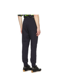 Pantalon de jogging bleu marine Dries Van Noten