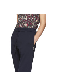 Pantalon de jogging bleu marine Dries Van Noten