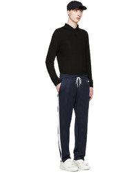 Pantalon de jogging bleu marine AMI Alexandre Mattiussi