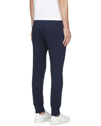 Pantalon de jogging bleu marine Helmut Lang