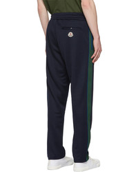 Pantalon de jogging bleu marine Moncler