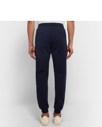 Pantalon de jogging bleu marine Brunello Cucinelli