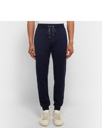 Pantalon de jogging bleu marine Brunello Cucinelli