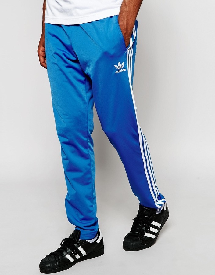 jogging bleu adidas