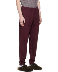 Pantalon de jogging bordeaux Vince