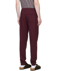 Pantalon de jogging bordeaux Vince