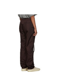 Pantalon de jogging bordeaux Fear Of God