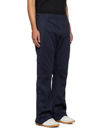 Pantalon de jogging brodé bleu marine JW Anderson