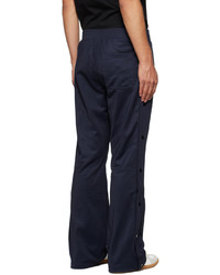 Pantalon de jogging brodé bleu marine JW Anderson