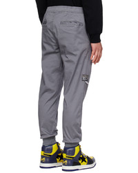 Pantalon de jogging brodé gris foncé AAPE BY A BATHING APE