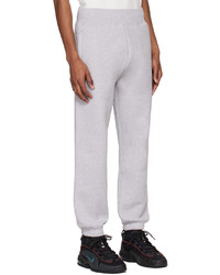 Pantalon de jogging brodé gris PLACES+FACES