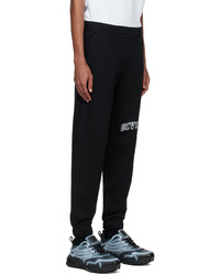 Pantalon de jogging brodé noir Givenchy