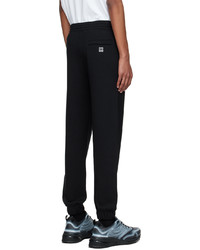 Pantalon de jogging brodé noir Givenchy