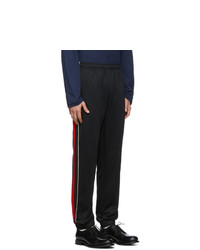 Pantalon de jogging brodé noir Gucci