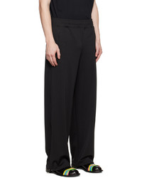 Pantalon de jogging brodé noir JW Anderson