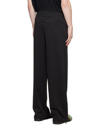 Pantalon de jogging brodé noir JW Anderson