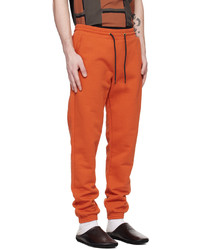 Pantalon de jogging brodé orange Paul Smith