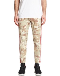Pantalon de jogging camouflage beige