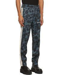 Pantalon de jogging camouflage bleu marine Palm Angels