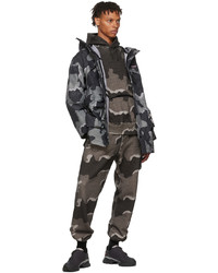 Pantalon de jogging camouflage gris foncé Undercover