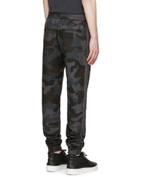 Pantalon de jogging camouflage gris foncé Pyer Moss