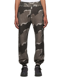 Pantalon de jogging camouflage gris foncé Undercover
