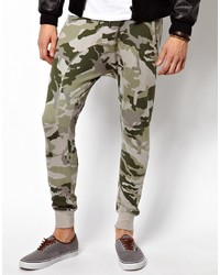 Pantalon de jogging camouflage gris Antony Morato