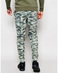 Pantalon de jogging camouflage gris Hype