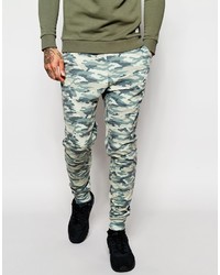 Pantalon de jogging camouflage gris Hype