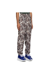 Pantalon de jogging camouflage gris Doublet