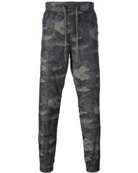 Pantalon de jogging camouflage marron foncé Helmut Lang