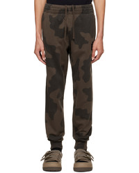 Pantalon de jogging camouflage marron foncé Études