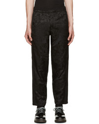 Pantalon de jogging camouflage noir Alexander McQueen