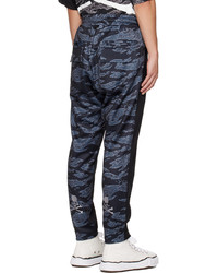 Pantalon de jogging camouflage noir Mastermind World