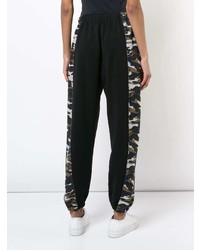 Pantalon de jogging camouflage noir Natasha Zinko