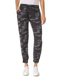 Pantalon de jogging camouflage noir Monrow