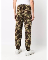 Pantalon de jogging camouflage olive Needles