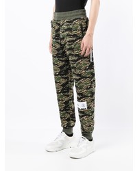 Pantalon de jogging camouflage olive Izzue