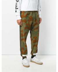Pantalon de jogging camouflage olive Off-White