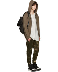 Pantalon de jogging camouflage olive 11 By Boris Bidjan Saberi