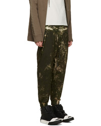 Pantalon de jogging camouflage olive 11 By Boris Bidjan Saberi