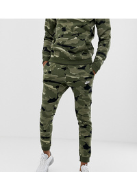 Pantalon de jogging camouflage olive Nike