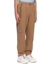 Pantalon de jogging déchiré marron clair Li-Ning