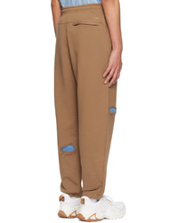 Pantalon de jogging déchiré marron clair Li-Ning