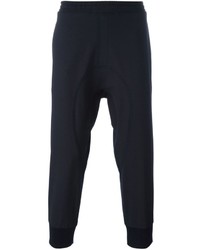 Pantalon de jogging en laine bleu marine Neil Barrett